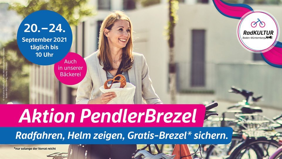 Bekanntmachung Aktion PendlerBrezel