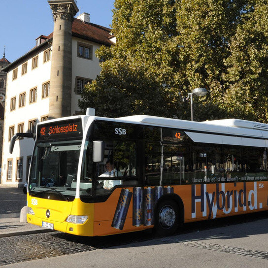 Hybridbus der SSB
