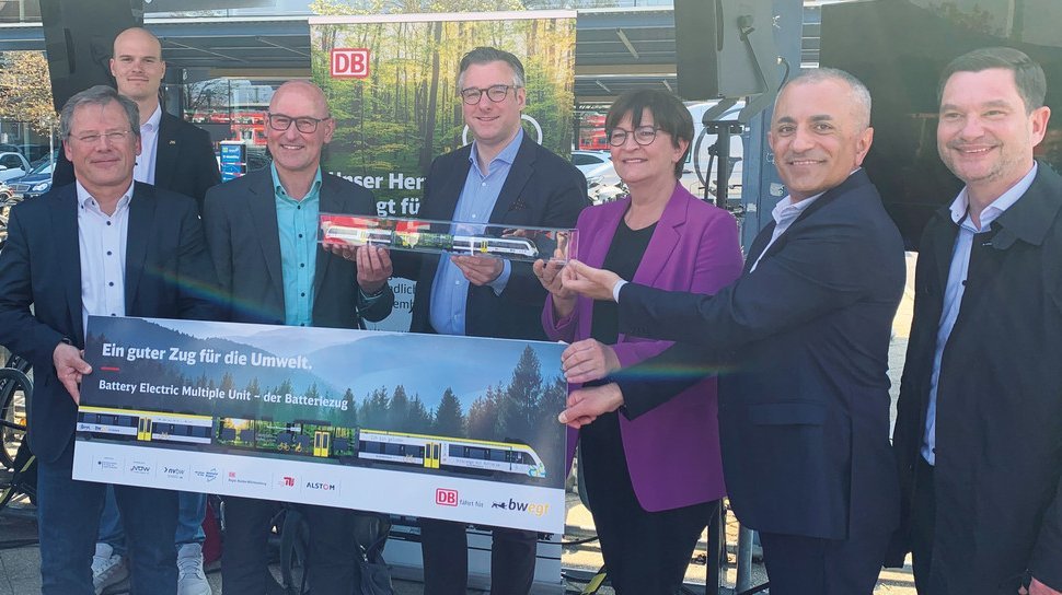 Präsentation Batteriezug Alstom