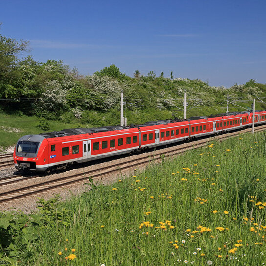 DB Regio auf Ammertalbahnstrecke