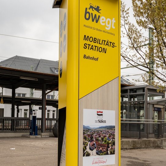 Mobilitätssäule in Süßen