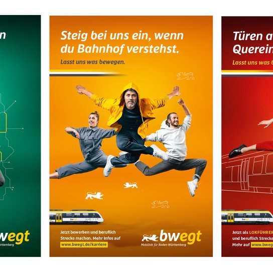 Kampagnenbilder bwegt HR-Kampagne