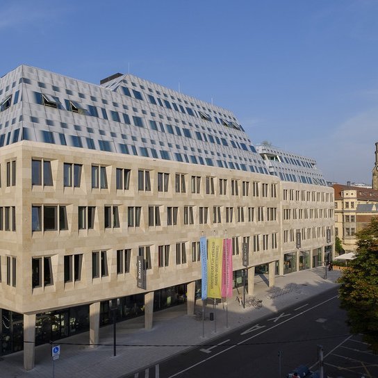 Ansicht Verkehrsministerium Baden-Württemberg von Außen