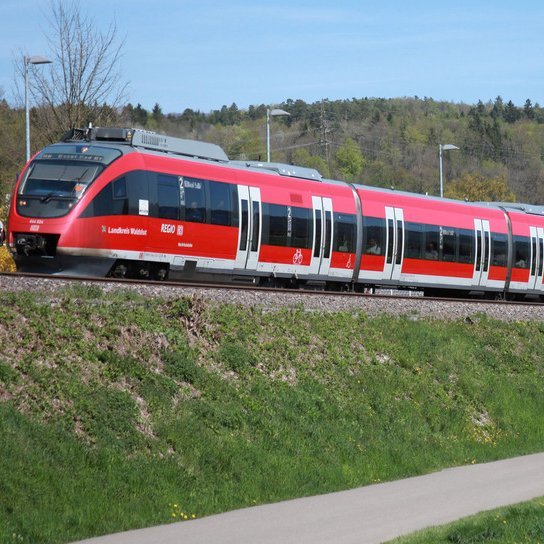 Hochrheinbahn auf Strecke 
