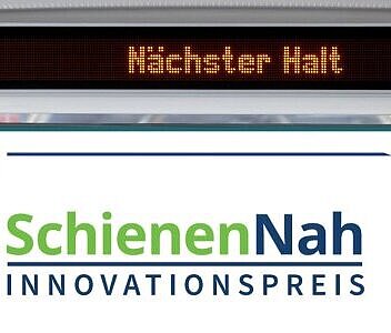 Logo zu SchienenNah Innovationspreis 2024